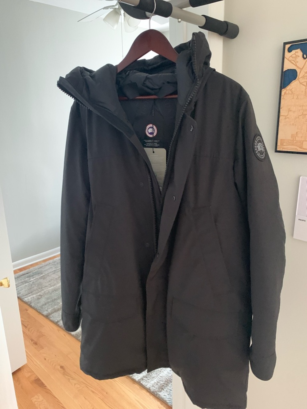 Canada Goose Black Men's Langford Parka Black Label